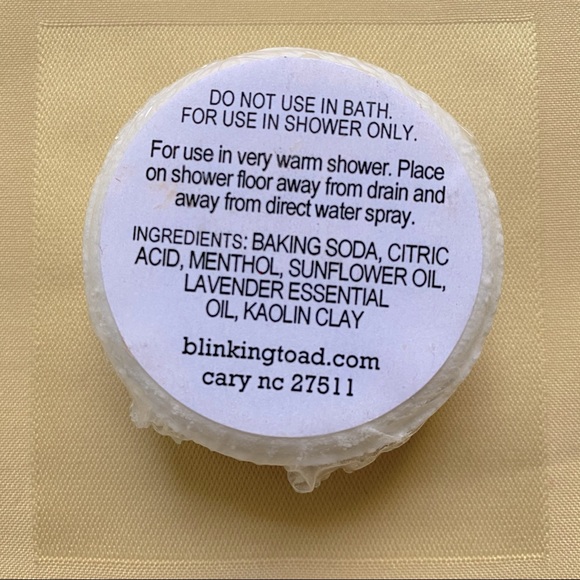 FREE with any purchase, Lavender shower steamer with menthol - Picture 2 of 2